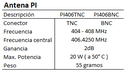 Antena 430 Mhz BNC