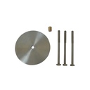 Base centrado forzoso para hormigonar