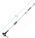 ingfu 4G LTE Antena SMA Macho (2-Paquete) MIMO 8dBi Base Magnética