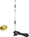 ingfu 4G LTE Antena SMA Macho (2-Paquete) MIMO 8dBi Base Magnética