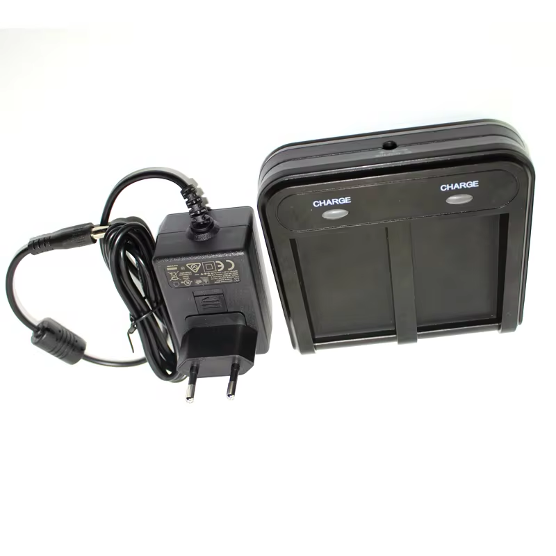 ZCH701 Dual charging bay for 2x ZBA700. (Incl AC adapter and TypeC-TypeC cable)