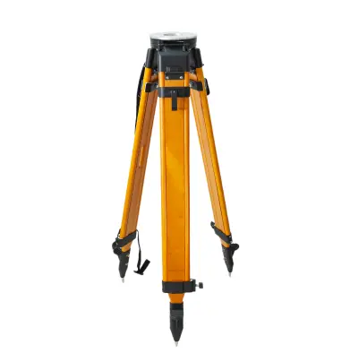 Trípode de madera robusto de doble fijación GEOMAX / LEICA / TRIMBLE / TOPCON