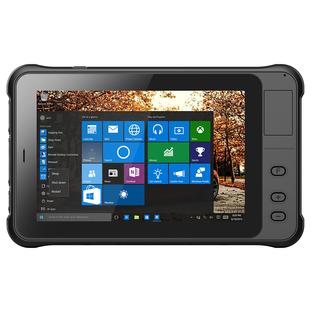 Tableta Rugerizada de 7" Windows 10 RAM 4GB ROM 64GB